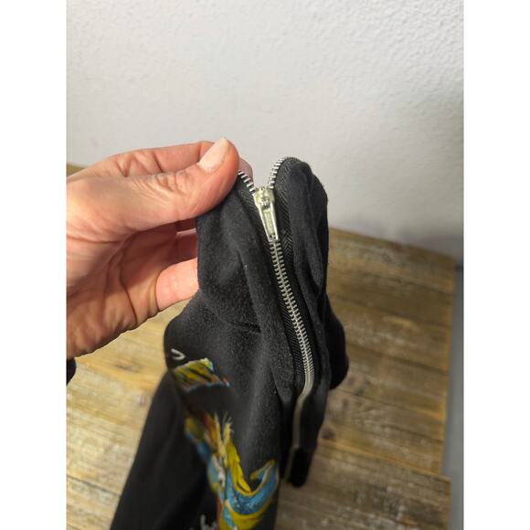 Vintage Harley Davidson & Canadian Whiskey Shirt Biker Punk Zipper Sides Women S - Picture 4 of 8